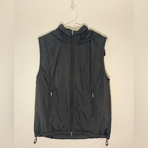 Calia Black Hooded Running Vest ✨